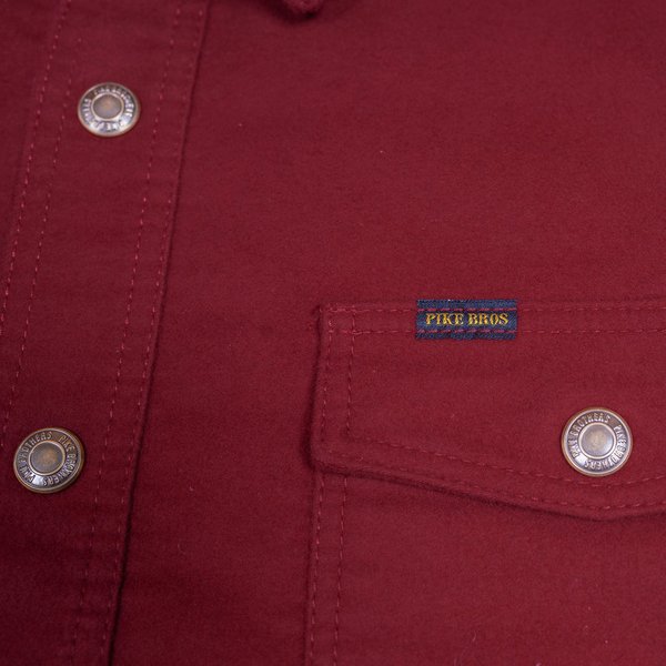 Pike Brothers CPO Moleskin -paitatakki (1943), Punainen