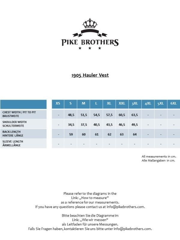 Pike Brothers vanhanajan Premium villaliivi (1905), Tummanruskea